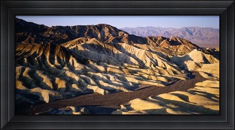 Framed Zabriskie Point, Death Valley, California Print