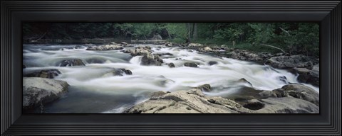 Framed Bull&#39;s Bridge, Housatonic River, Housatonic Valley, Connecticut Print