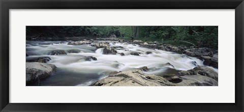 Framed Bull&#39;s Bridge, Housatonic River, Housatonic Valley, Connecticut Print