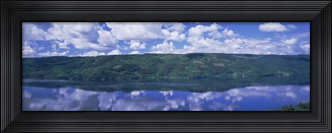 Framed View of Tyrifjorden, Honefoss, Norway Print