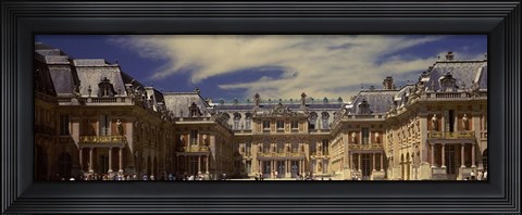 Framed Facade of Chateau de Versailles, Versailles, France Print