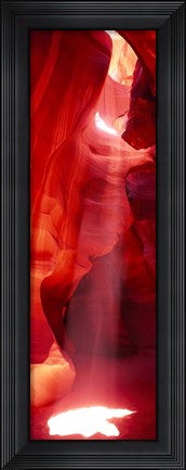 Framed Rock Formations, Antelope Canyon, Page, Arizona Print
