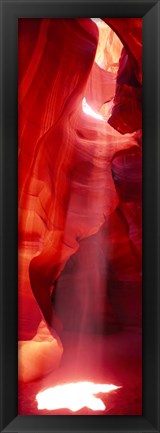 Framed Rock Formations, Antelope Canyon, Page, Arizona Print
