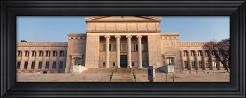 Framed Facade of Field Museum, Chicago, Cook County, Illinois Print