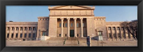 Framed Facade of Field Museum, Chicago, Cook County, Illinois Print