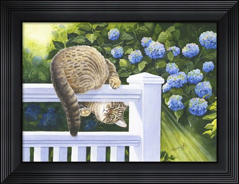 Framed Peek-a-Boo Print