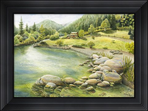 Framed Country Dreamin Print