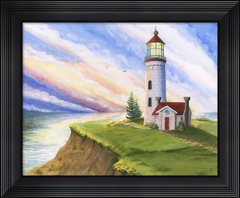 Framed Lighthouse Dreams Print