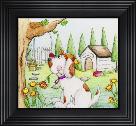 Framed Doggy Delight Print