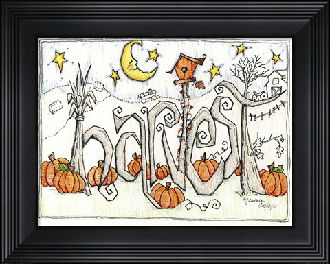 Framed Harvest Print