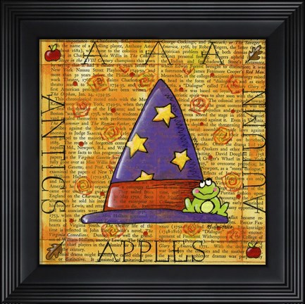 Framed Halloween A Print