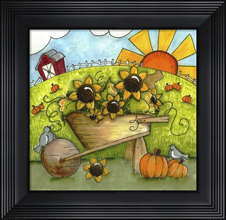 Framed Fall Harvest Print