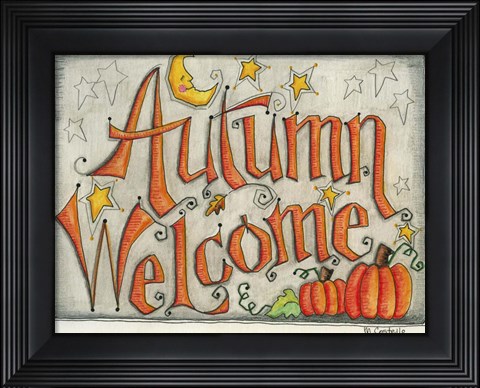 Framed Autumn Print