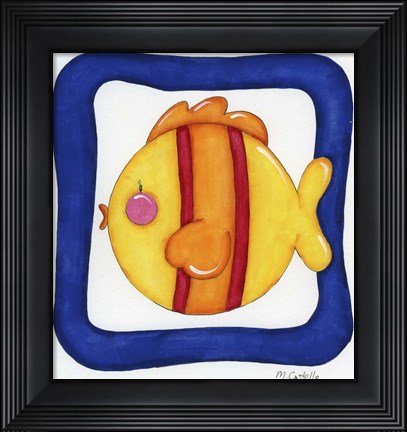 Framed Favorite Pets Fishy Print