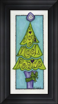 Framed Holiday Wishes Print