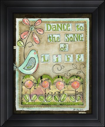 Framed Song of Life Print