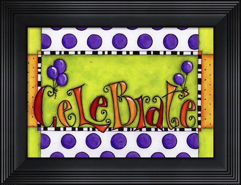Framed Party Central Print