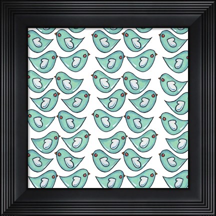 Framed Birds Print