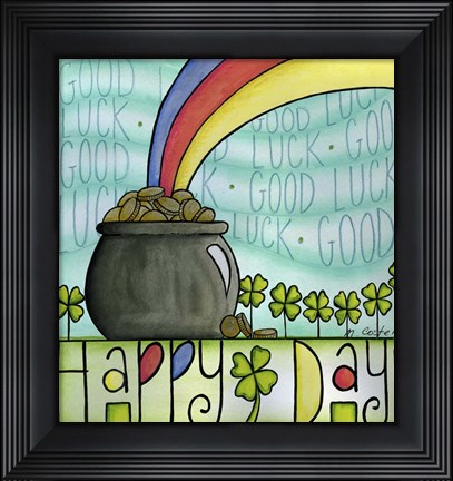 Framed St Patty&#39;s Day Print