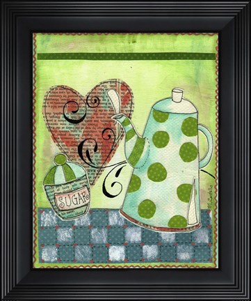 Framed Coffee Time 2 Print