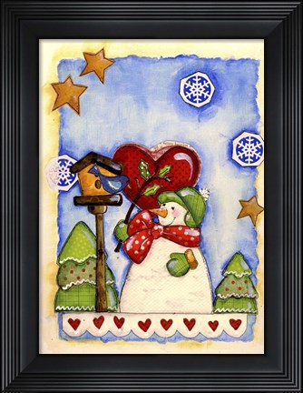 Framed Share the Season Print