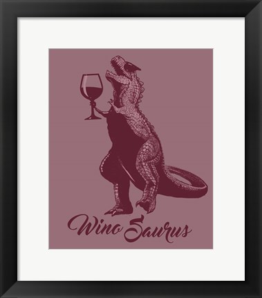 Framed WinoSaurus Print