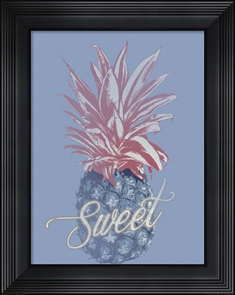 Framed Pineapple Sweet Print