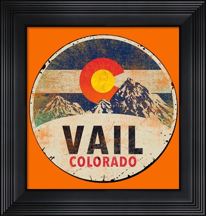 Framed Vail Print