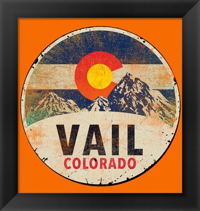 Framed Vail Print