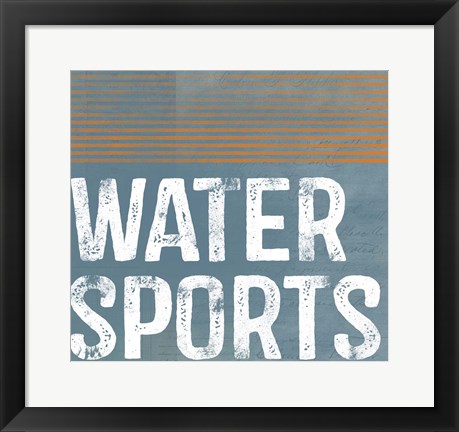 Framed Water Sports Print