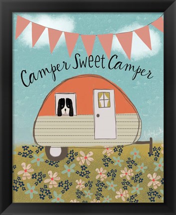 Framed Sweet Camper Print