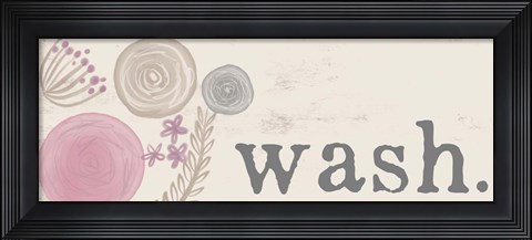Framed Wash Print