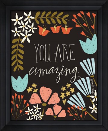 Framed Amazing Print