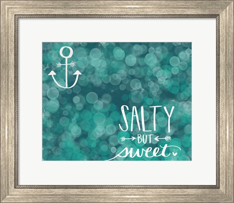 Framed Salty &amp; Sweet Print