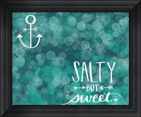 Framed Salty &amp; Sweet Print