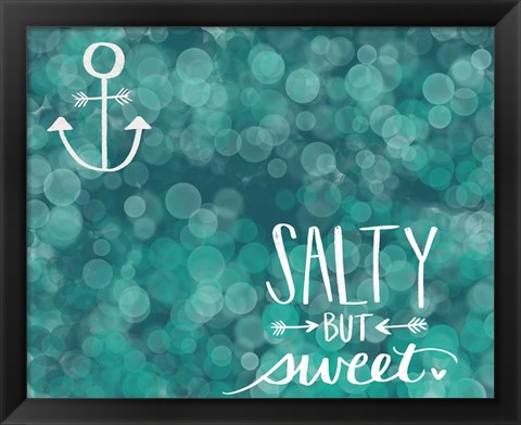 Framed Salty &amp; Sweet Print