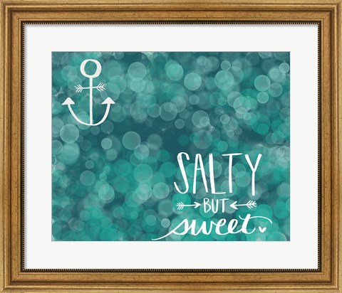 Framed Salty &amp; Sweet Print