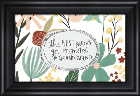 Framed Grandparents Print