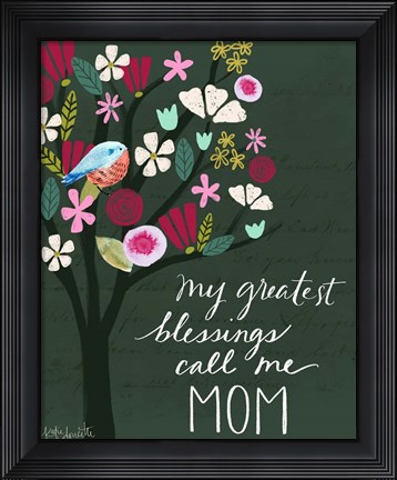 Framed Mom Print