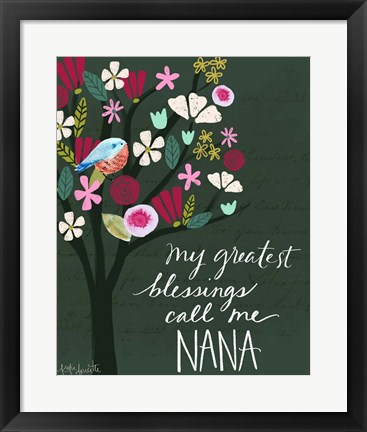 Framed Nana Print