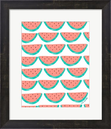 Framed Watermelon Wallpaper Print