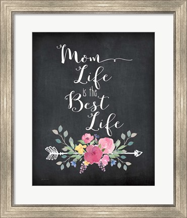 Framed Mom Life Print