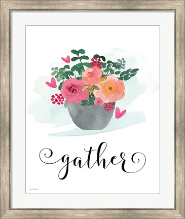 Framed Gather Print