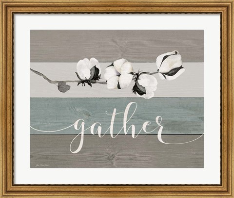 Framed Gather - Floral Print