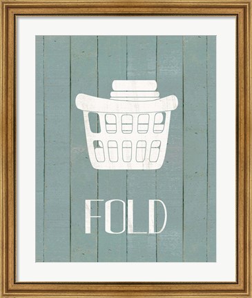 Framed Wash House Fold Print