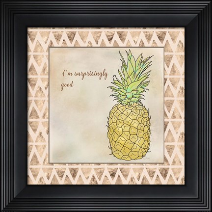 Framed I&#39;m Surprisingly Good Print