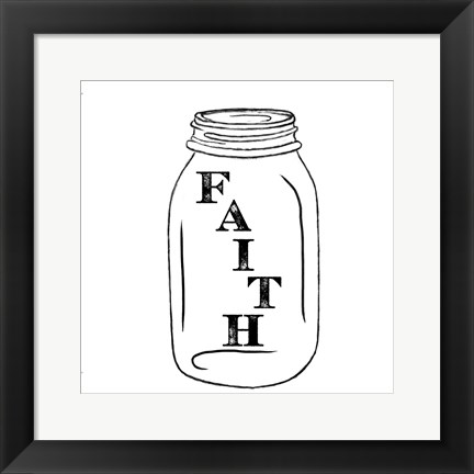 Framed Faith Print