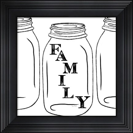 Framed Family Print