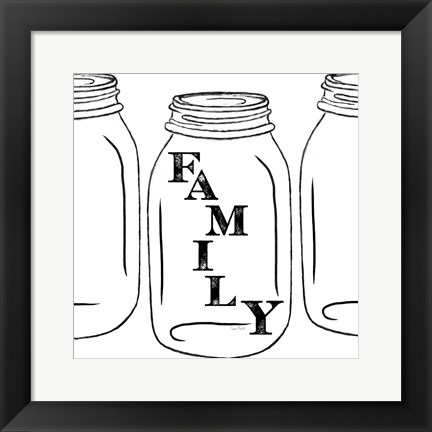 Framed Family Print