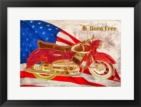 Framed Born Free Print